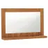 Ścienne lustro z drewnianą ramą Inglosse