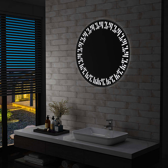 Wizualizacja lustra z LED Zanari