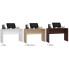 Szczegółowe zdjęcie nr 4 produktu Białe minimalistyczne biurko dziecięce, młodzieżowe - Klemin 3X