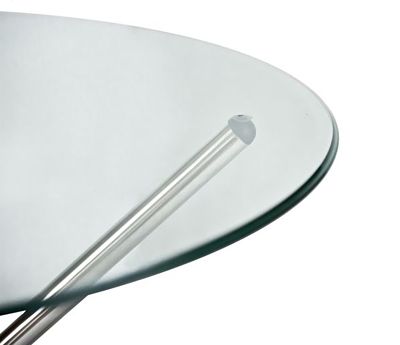 Szklany stół Honsi - okrągły