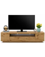 Szafka pod TV stojąca lub ścienna dąb artisan - Talmis 4X w sklepie Edinos.pl