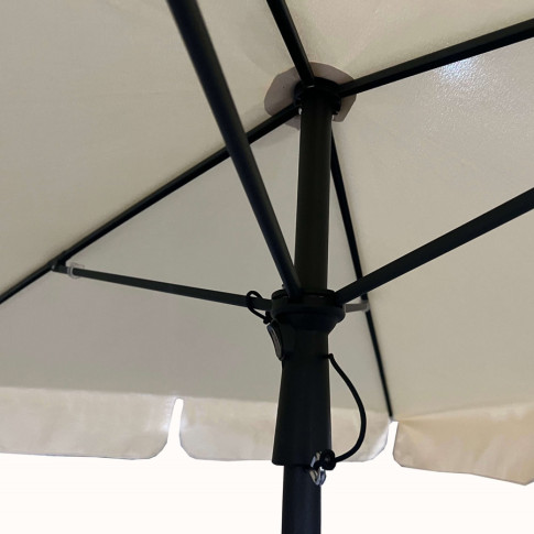 Beżowy parasol tarasowy Toverio