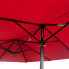 Parasol ogrodowy Heberi czerwony