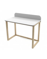 Białe biurko dla 6 latka, dla przedszkolaka - Zarun 3X w sklepie Edinos.pl
