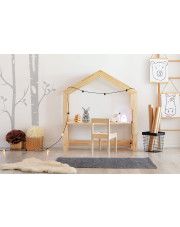 Drewniane biurko domek dla przedszkolaka, dla 6 latka Rosie 2X w sklepie Edinos.pl