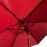 Rozłożony parasol ogrodowy Łaross czerwony