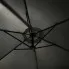 Czarny otwarty parasol Tulior