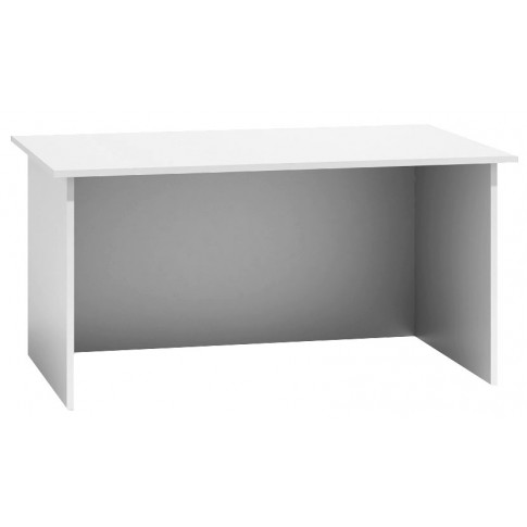 Białe minimalistyczne biurko Stanis