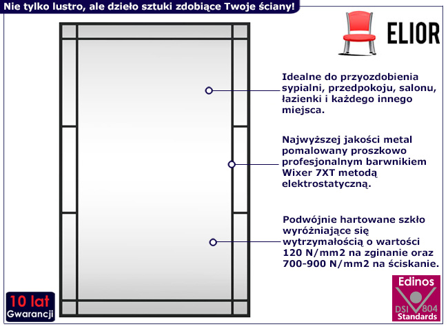 Lustro ścienne Gromix 7X