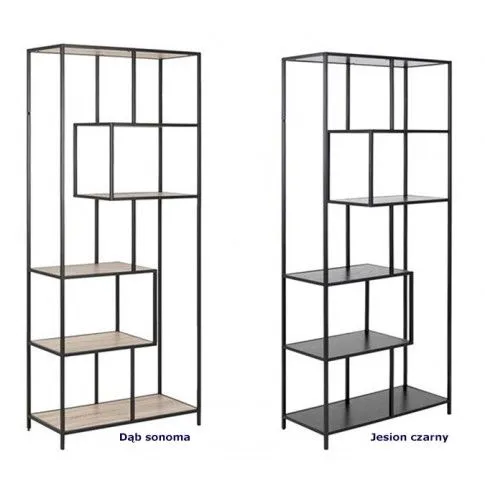Zdjęcie regał Medox 3X dąb sonoma designerski | Edinos.pl