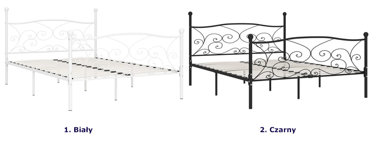 Dostępne kolory łózka Balto