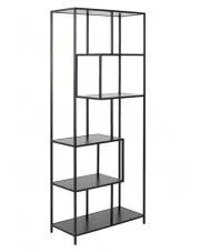Regał do salonu w stylu loft Medox 3X - jesion w sklepie Edinos.pl