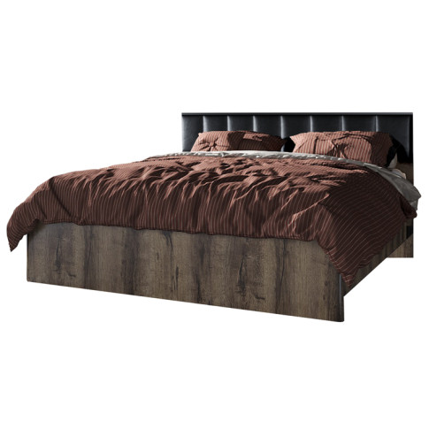 łóżko z tapicerowanym zagłówkiem Fiordes 8X
