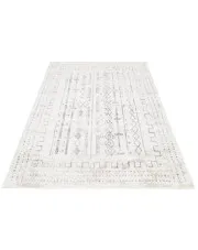 Prostokątny kremowy dywan w stylu boho - Umix 3X w sklepie Edinos.pl