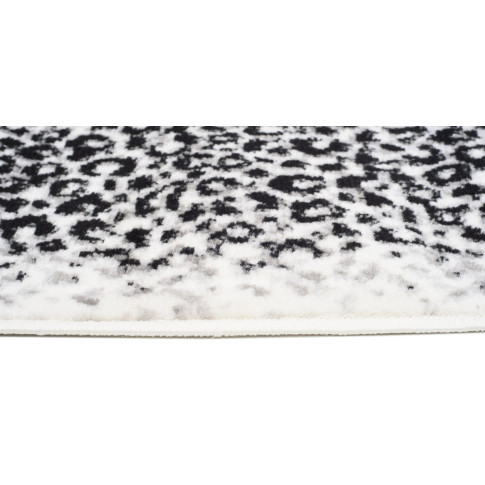czarno biały retro dywan w centki Woxal 5X
