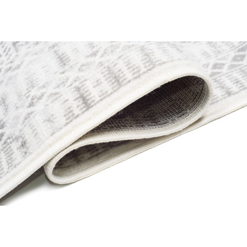 kremowy dywan w nowoczesny wzor do pokoju Umix 5X