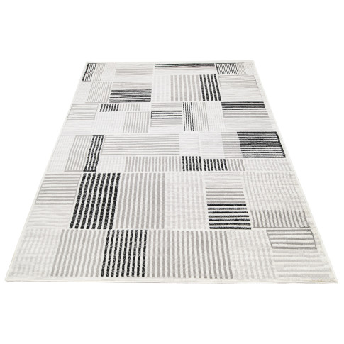 nowoczesny dywan w geometryczny wzor Amox 10X