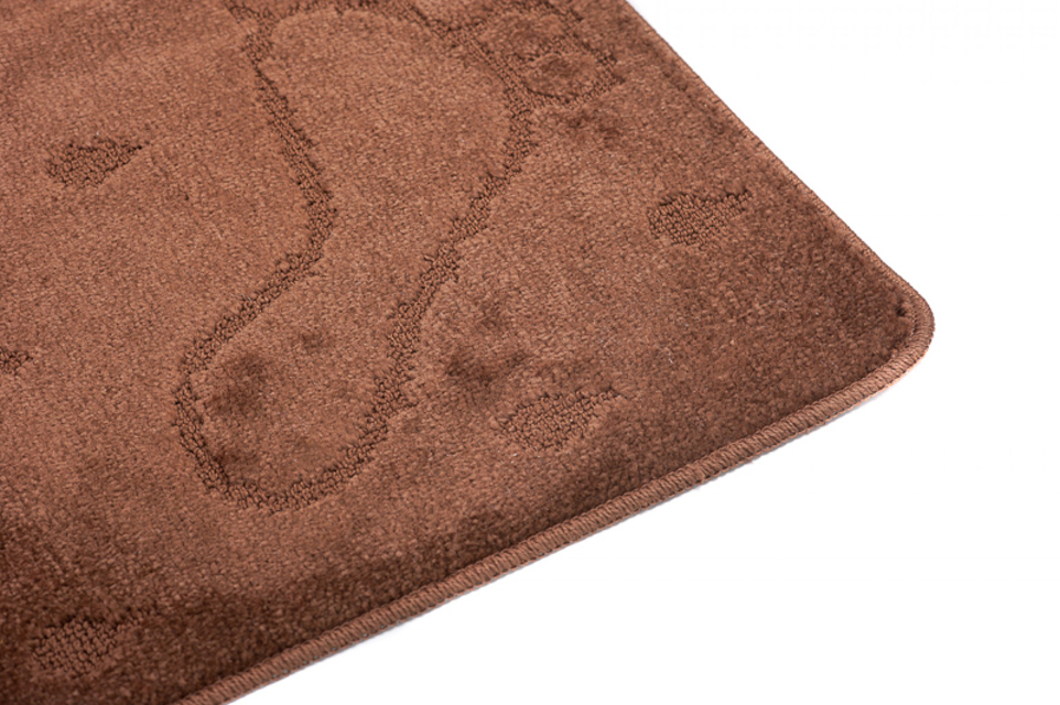 Brązowy chodnik do lazienki Wako 3X