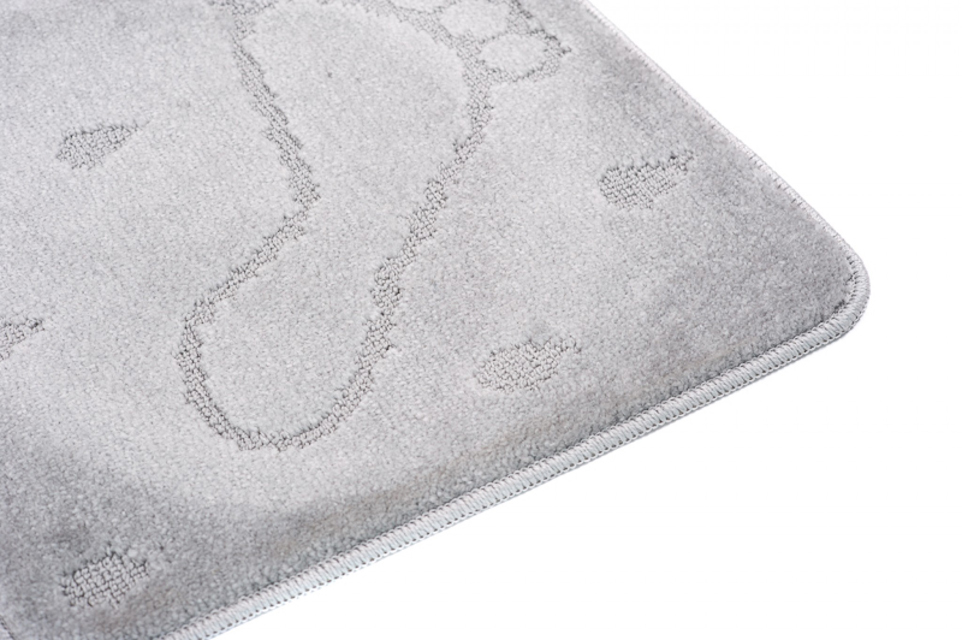 Popielaty dywanik do lazienki Lawan 4X