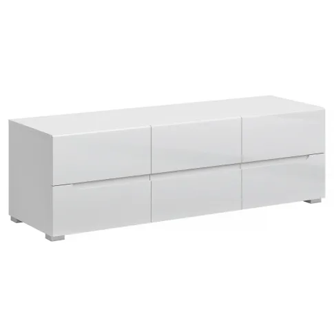 biała stojąca szafka rtv Kenai 10X