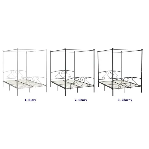 Dostępne kolory dużego łóżkaElox