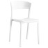 Białe krzesło tarasowe, balkonowe - Wivo