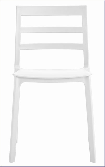 Białe krzesło do ogrodu Awio