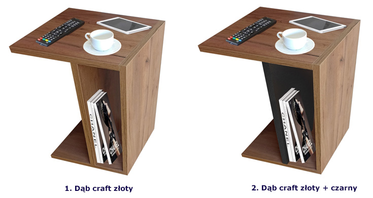 Kolory stolika do salonu Lorefio