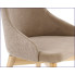 krzesło beżowe tapicerowane Elandro