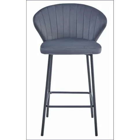 Ciemnoszary metalowy hoker wekurowy Viagia