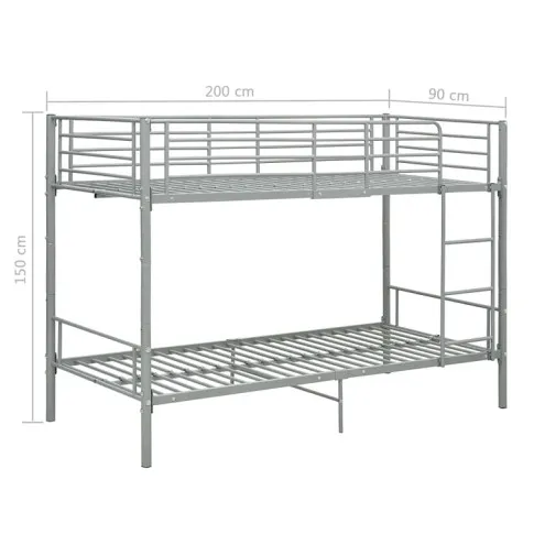 Wymiary łózka metalowego Evex