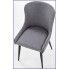 Zdjęcie szare krzesło tapicerowane kuchenne Metor - sklep Edinos.pl