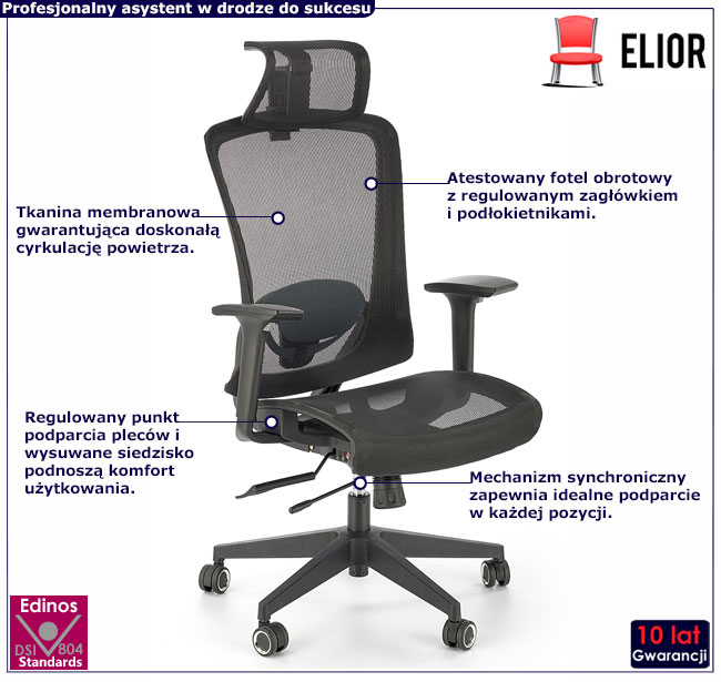 obrotowy fotel Elsa