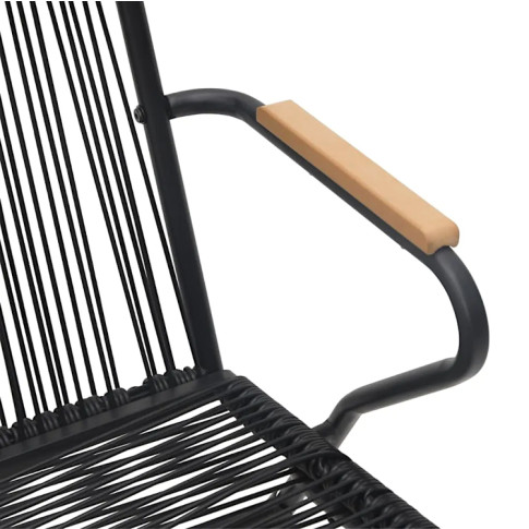 Krzesło z drewnianymi podłokietnikami Arwen