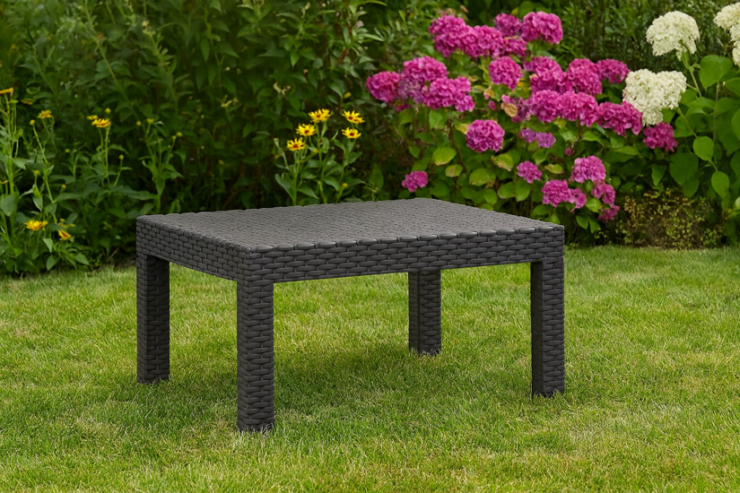 wizualizacja stolika do ogrodu