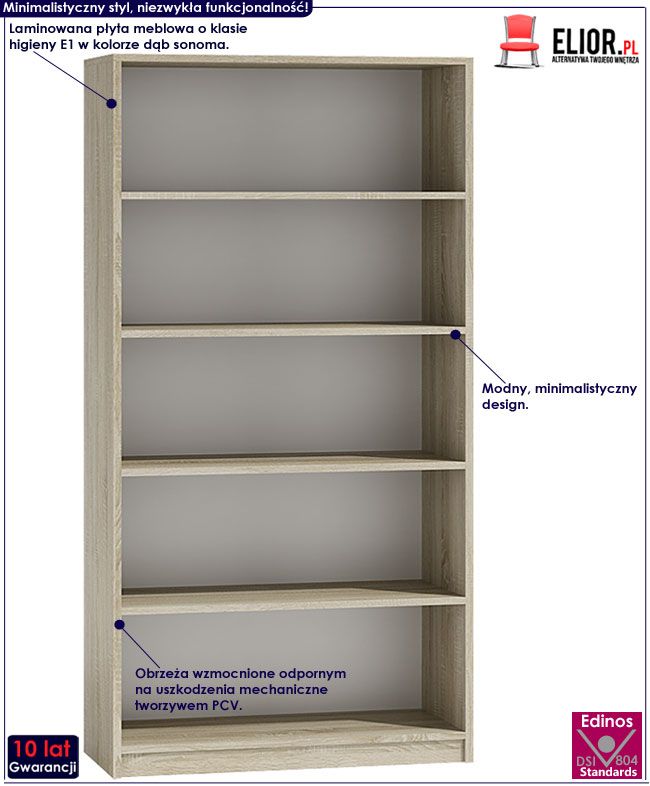 Duży regał do garderoby 