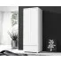 Wizualizacja białej szafy Egrof 8X