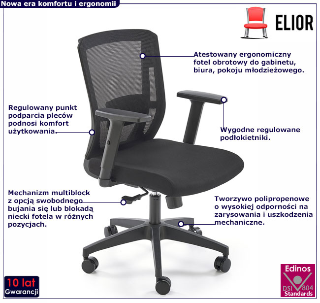 obrotowy fotel Santino