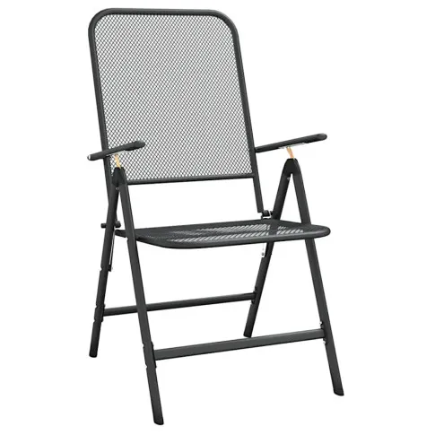 Antracytowe krzesła Hiril