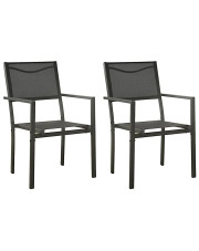 Zestaw dwóch krzeseł ogrodowych - Istimor