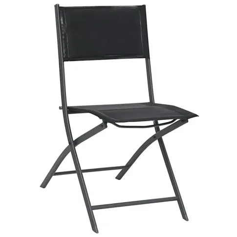 Czarne krzesło Lindir