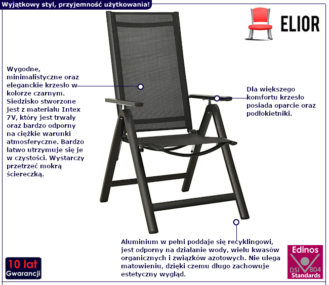Zestaw mebli ogrodowych Marlos