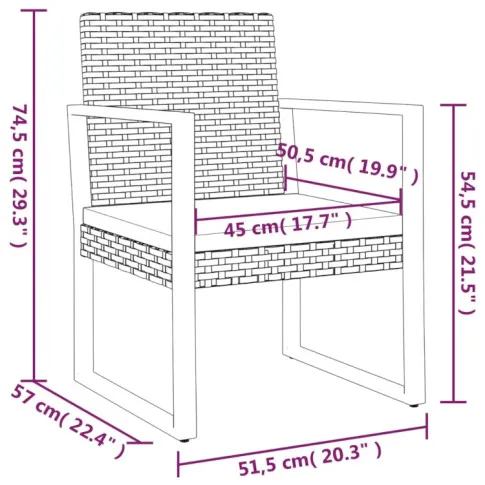 Wymiary fotelu Magor