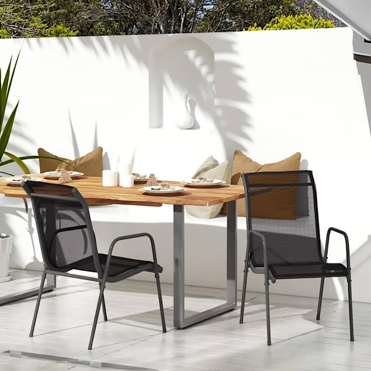 Produkt Zestaw dwóch lekkich krzeseł ogrodowych - Melissa