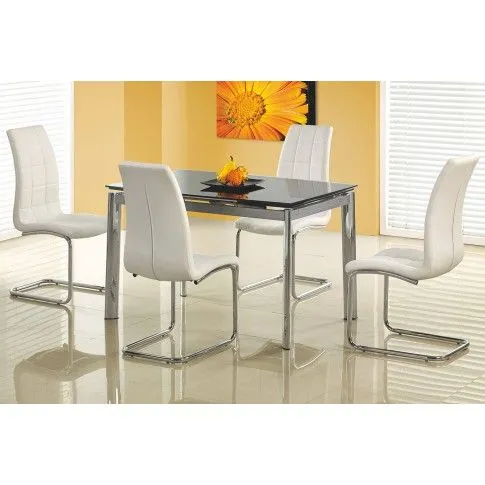 Zdjęcie produktu Rozkładany stół Romaxo - czarny.