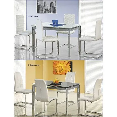 Zdjęcie rozkładany stół Romaxo czarny | Edinos.pl