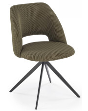 Oliwkowe obrotowe krzesło z membraną - Dalvik