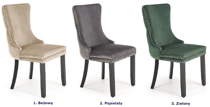 Dostępne kolory krzesła Esten