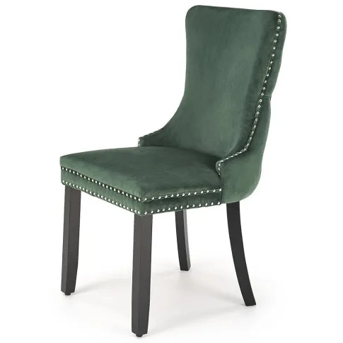 zielone welwetowe krzesło Esten