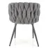 szare krzesło Trenza